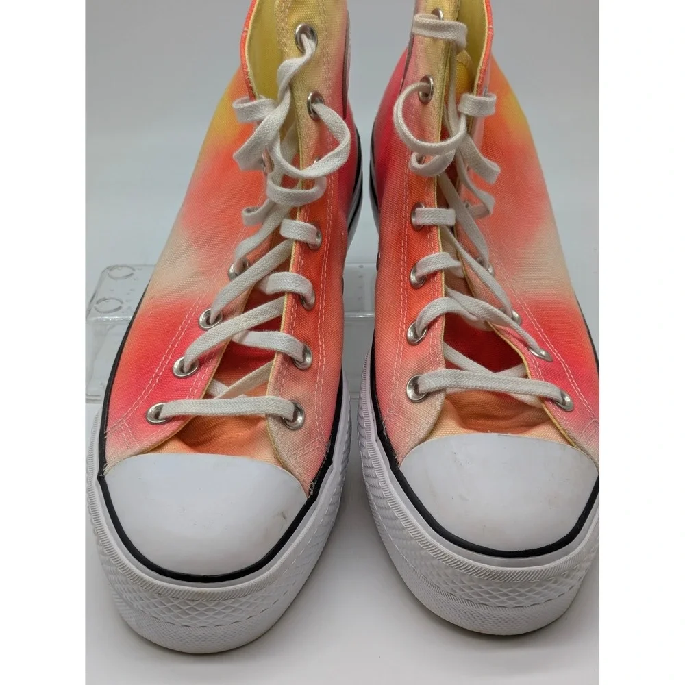 Converse Chuck Taylor All Star Lift Platform Hi Sunset Tie Dye Women's 10.5